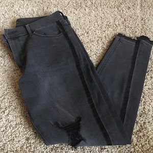 Express Midrise Ankle Jeans